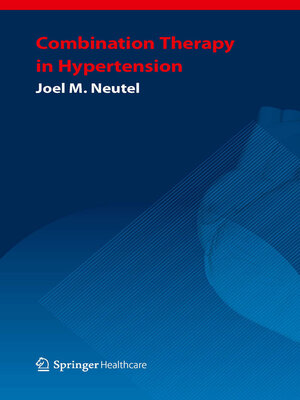 cover image of Combination Therapy in Hypertension